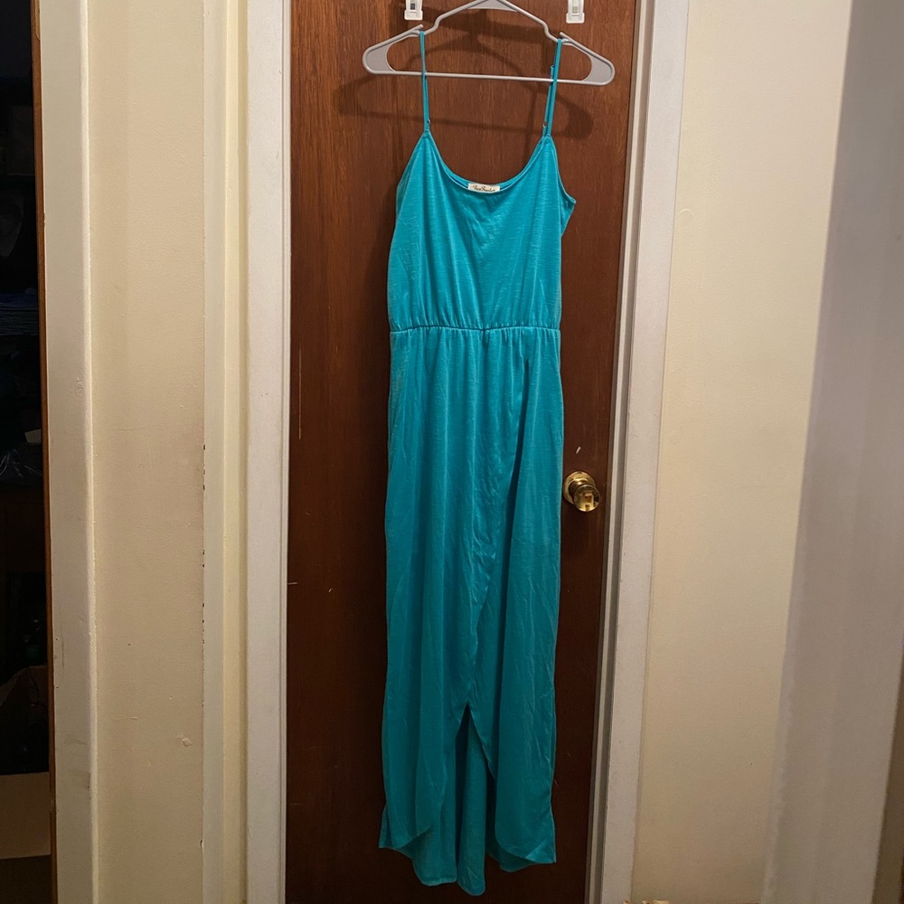 Turquoise Maxi Dress